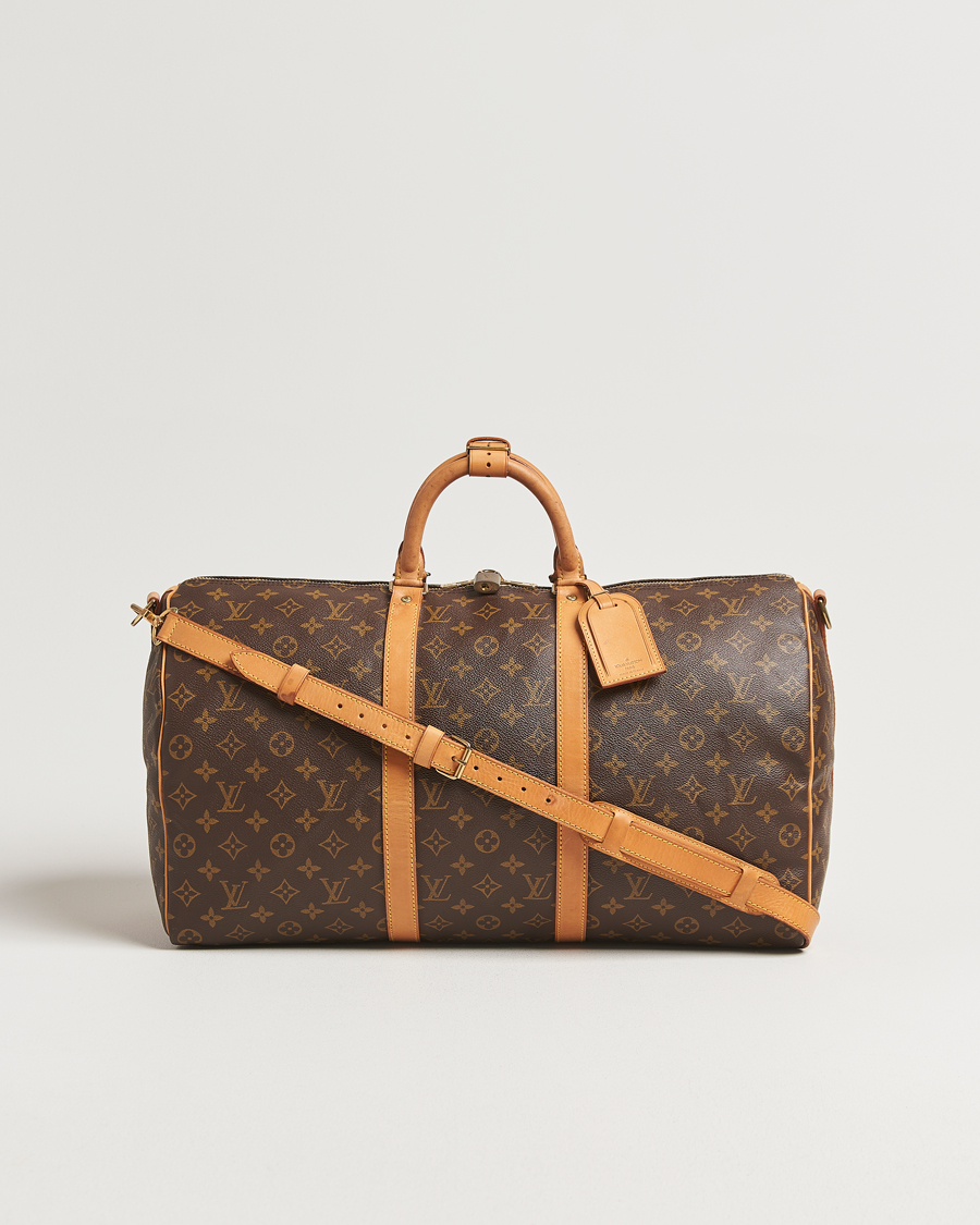 Herr | Pre-Owned & Vintage Bags | Louis Vuitton Pre-Owned | Keepall Bandoulière 50 Monogram