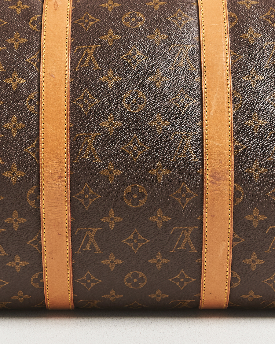 Herr | Pre-Owned & Vintage Bags | Louis Vuitton Pre-Owned | Keepall Bandoulière 50 Monogram