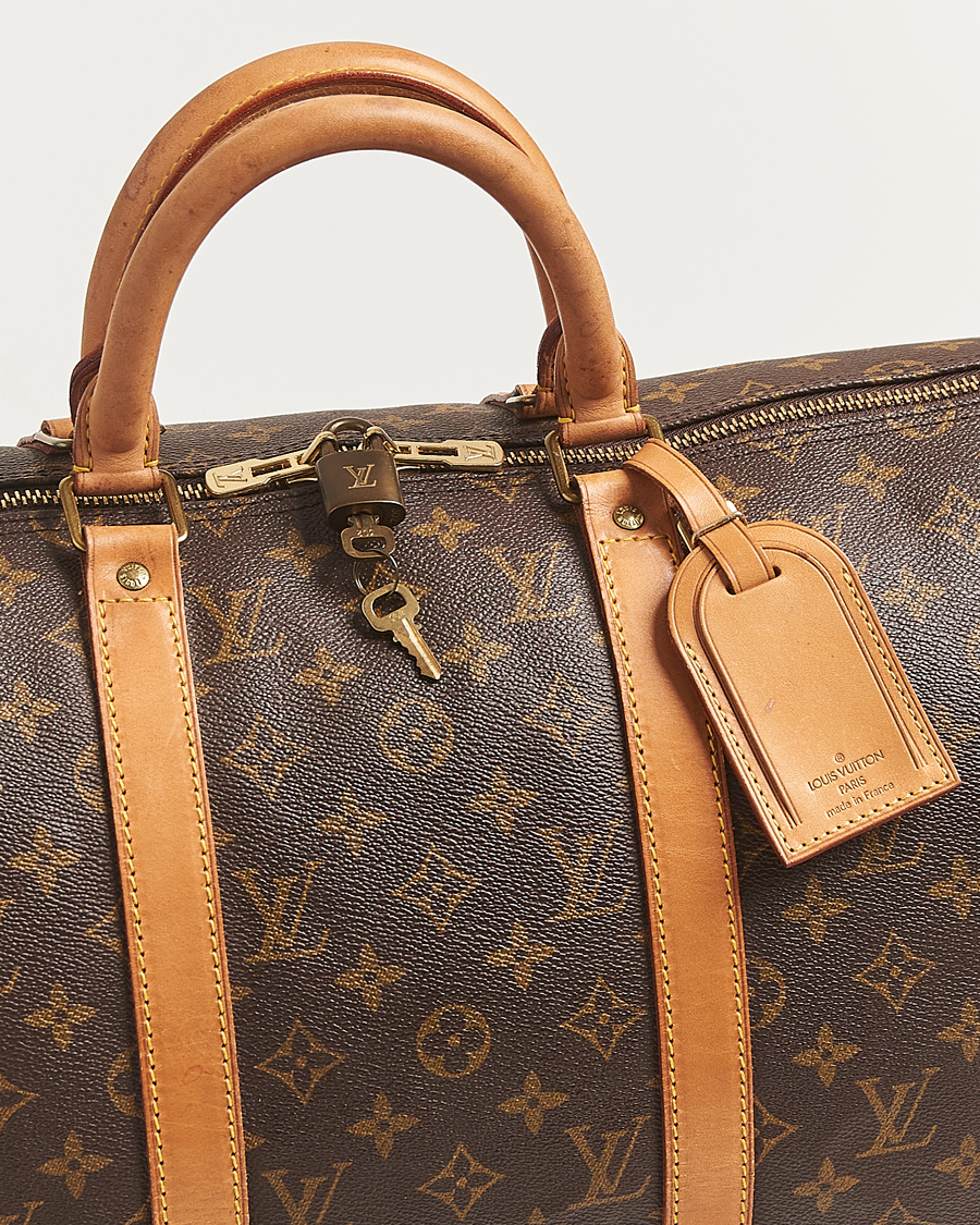 Herr | Pre-Owned & Vintage Bags | Louis Vuitton Pre-Owned | Keepall Bandoulière 50 Monogram