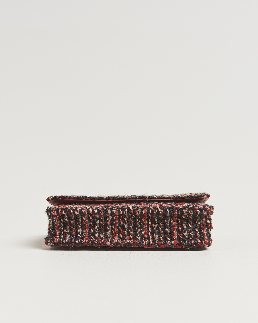Herr | Pre-Owned & Vintage Bags | Chanel Pre-Owned | Tweed Wallet On Chain Red