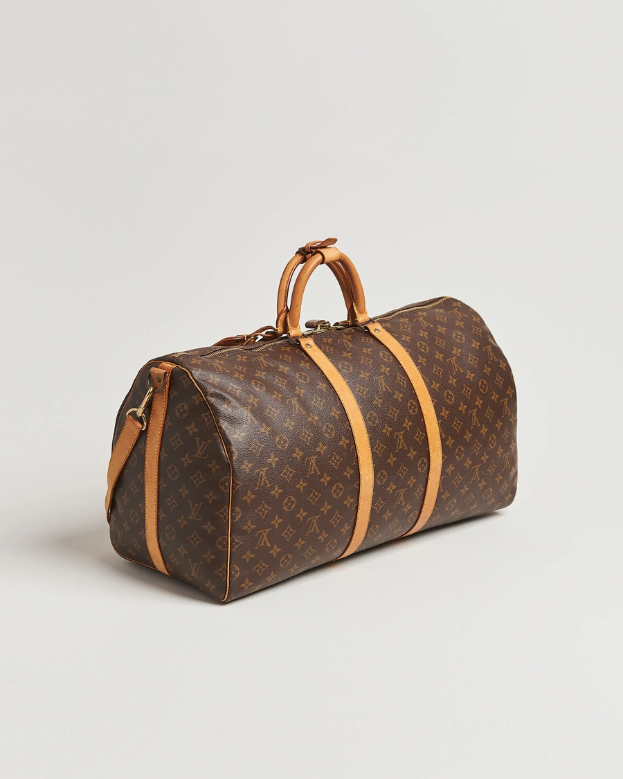 Herr | Pre-Owned & Vintage Bags | Louis Vuitton Pre-Owned | Keepall Bandoulière 55 Monogram