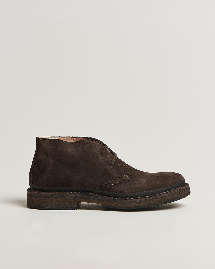 Herr | Kängor | Astorflex for Care of Carl | Astorflex Stormflex Suede Dark Brown