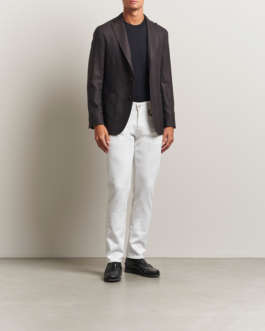 Herr | Jeans | Tramarossa | Michelangelo Stretch Jeans White Raw