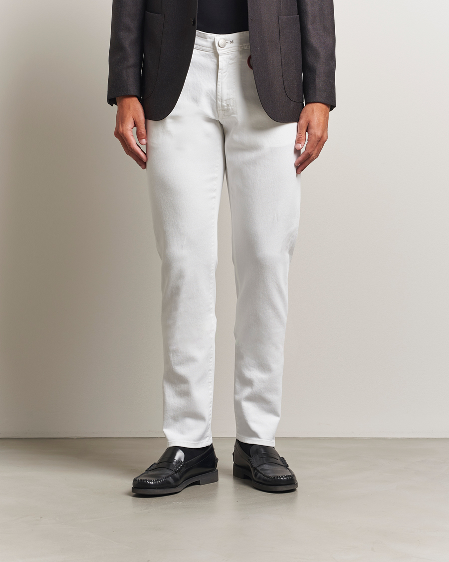 Herr | Jeans | Tramarossa | Michelangelo Stretch Jeans White Raw