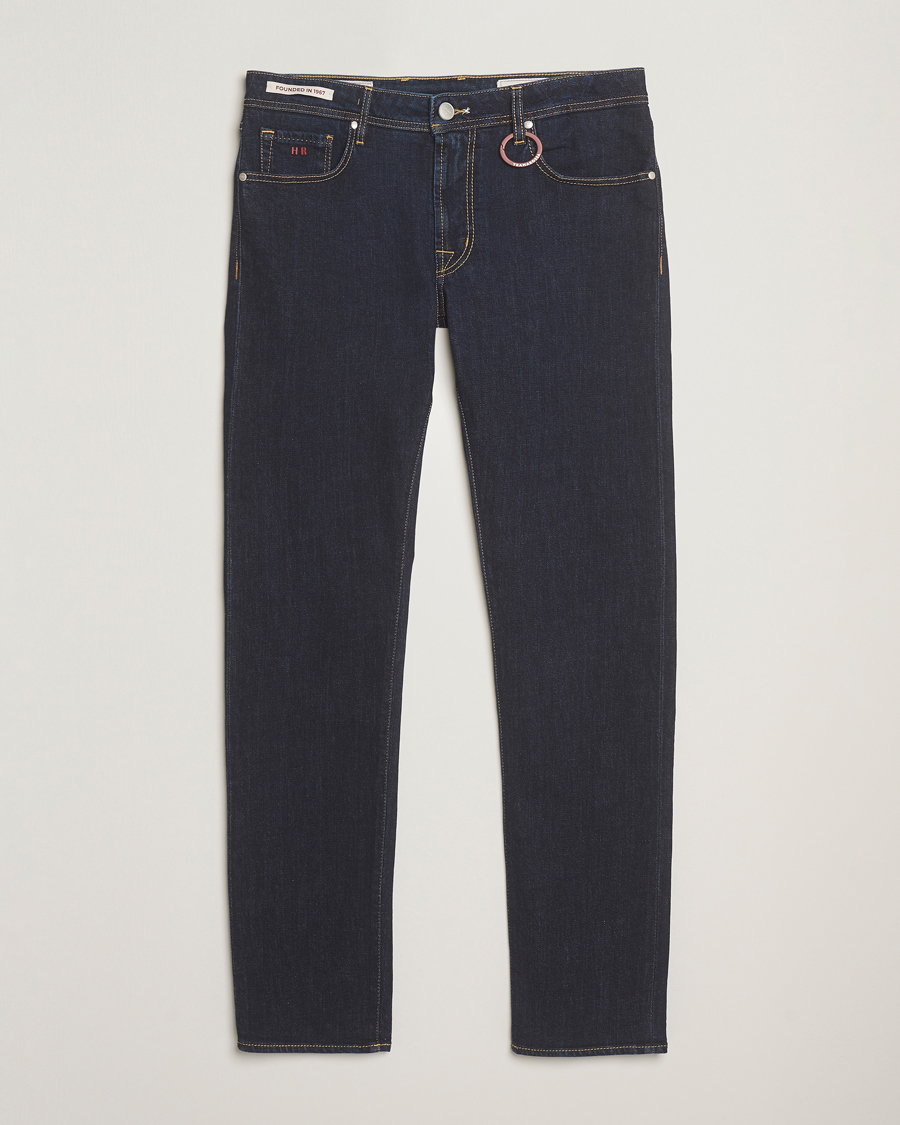 Herr | Byxor | Tramarossa | Michelangelo Stretch Jeans Blue Raw