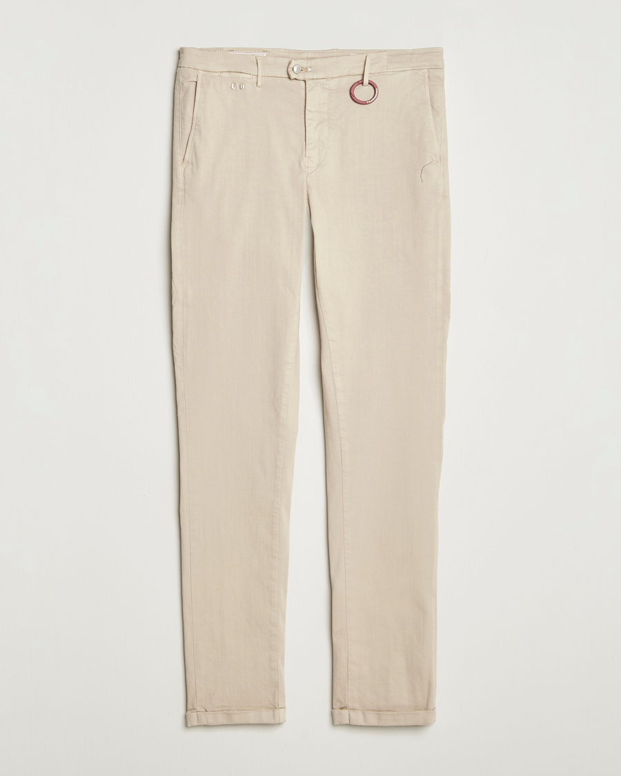 Herr | Byxor | Tramarossa | Luis Superstrech Cotton Chino Beige