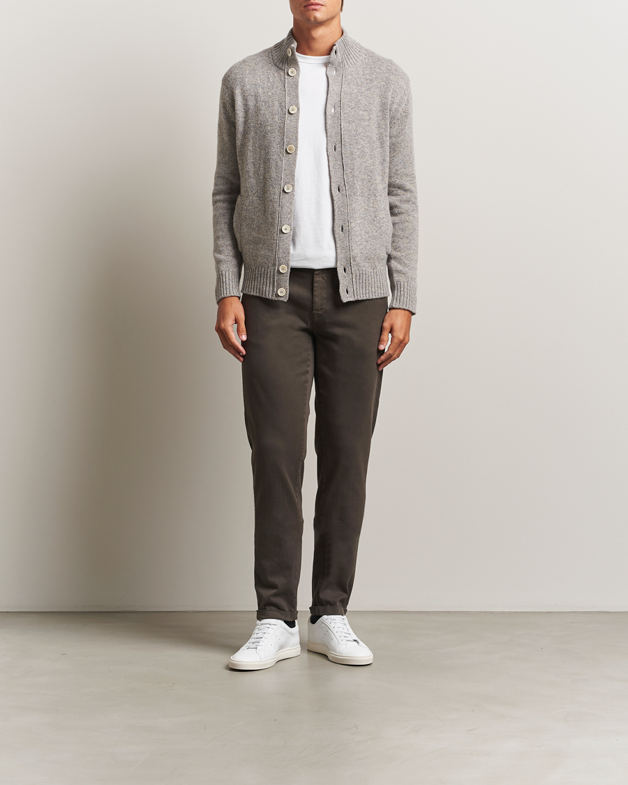 Herr | Jeans | Tramarossa | Luis Superstrech Cotton Chino Brown