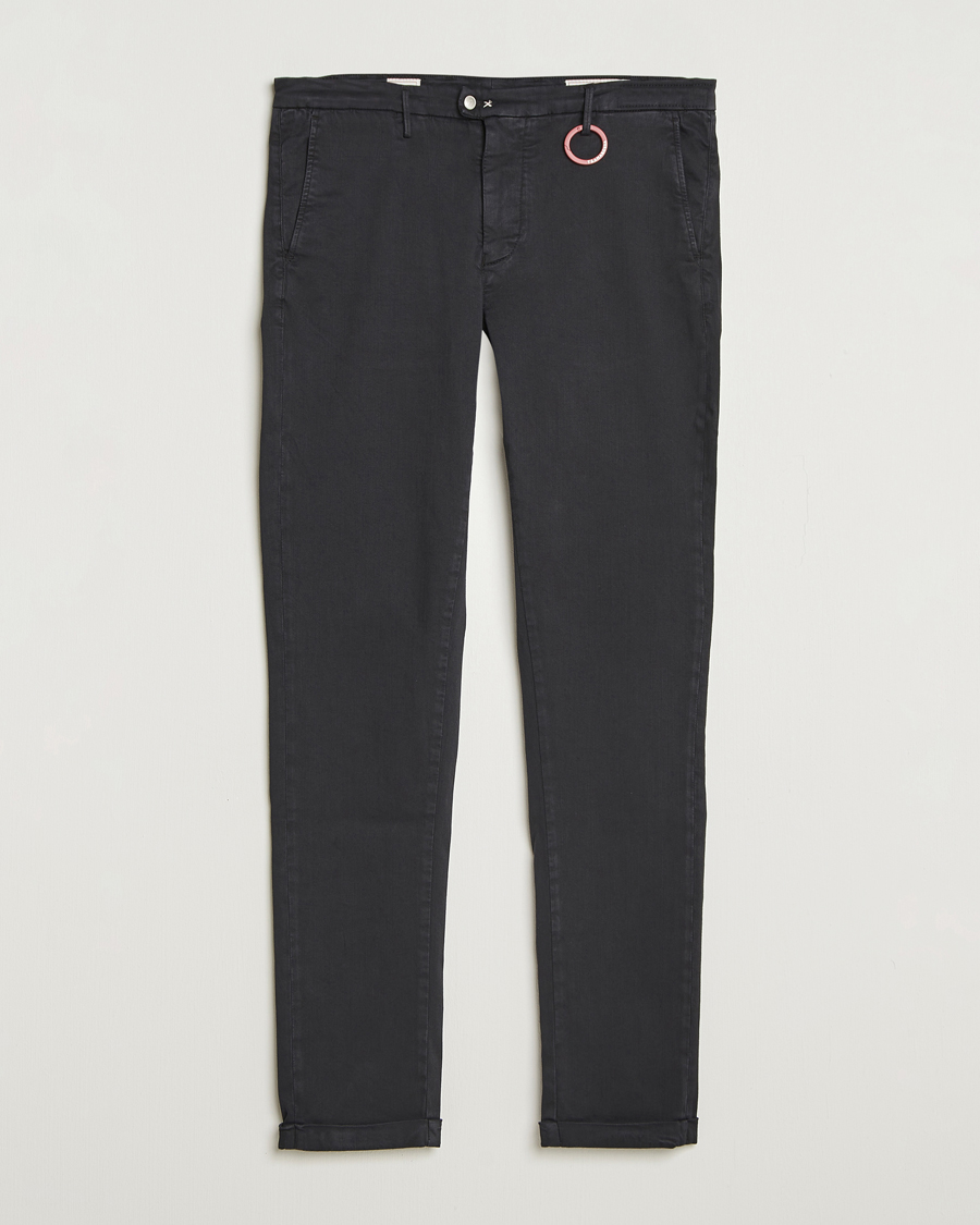 Herr | Jeans | Tramarossa | Luis Superstrech Cotton Chino Black