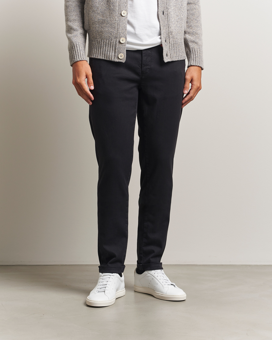 Herr | Jeans | Tramarossa | Luis Superstrech Cotton Chino Black