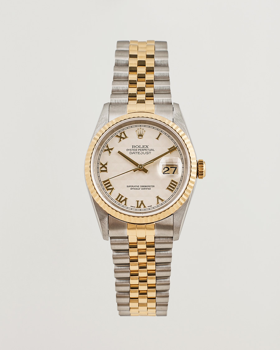 Herr | Rolex Pre-Owned Datejust Pyramid dial | Rolex Pre-Owned | Datejust Pyramid dial