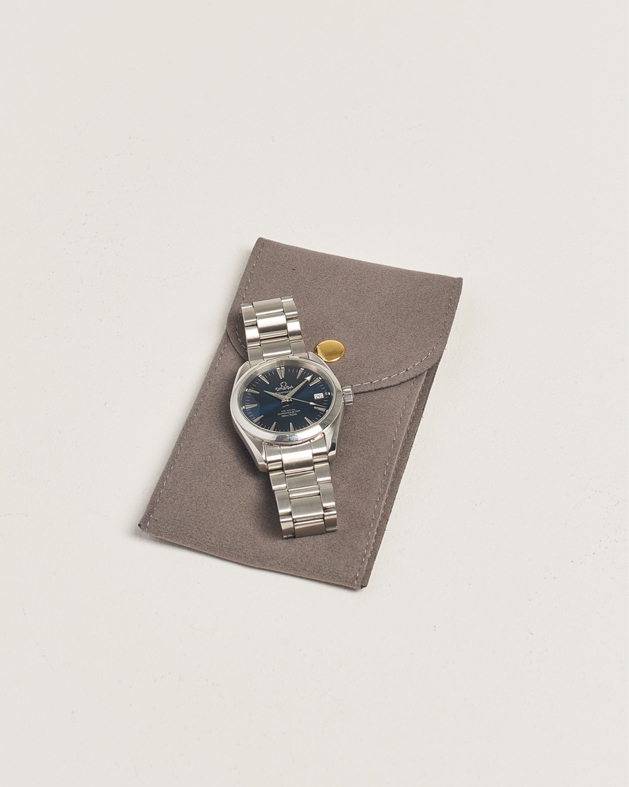Herr | Pre-Owned & Vintage Watches | Omega Pre-Owned | Seamaster Aqua Terra 150M Blue