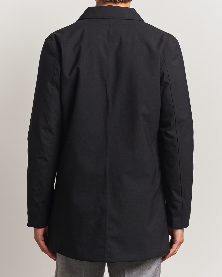 Herr | Jackor | UBR | Regulator Coat Savile Black Wool