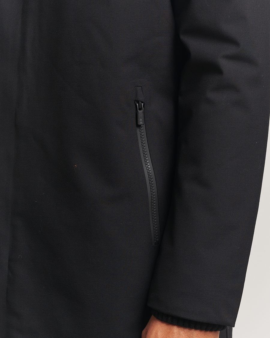 Herr | Jackor | UBR | Regulator Coat Savile Black Wool