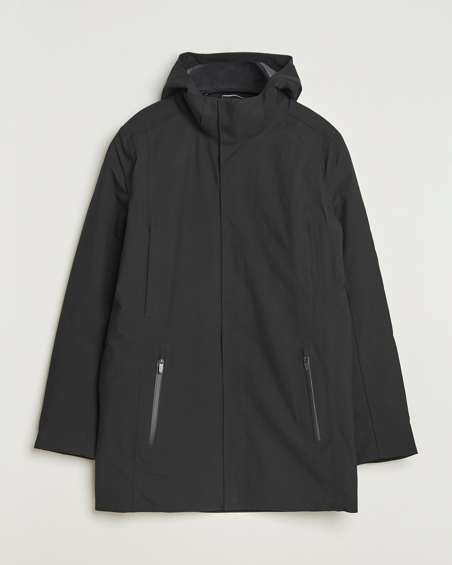 Herr | Jackor | UBR | Regulator Parka Savile Black Wool