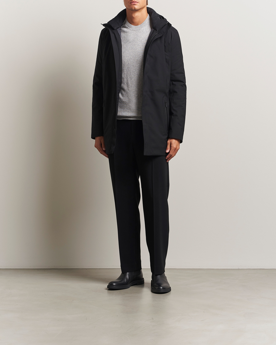 Herr | Jackor | UBR | Regulator Parka Savile Black Wool
