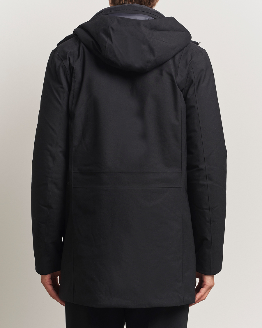 Herr | Jackor | UBR | Regulator Parka Savile Black Wool