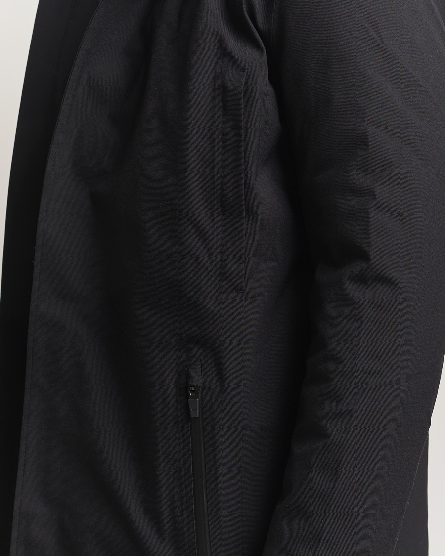 Herr | Jackor | UBR | Regulator Parka Savile Black Wool