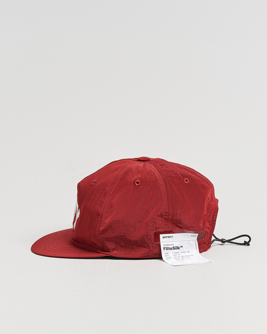 Herr | Hattar & kepsar | Satisfy | FliteSilk Running Cap Burgundy