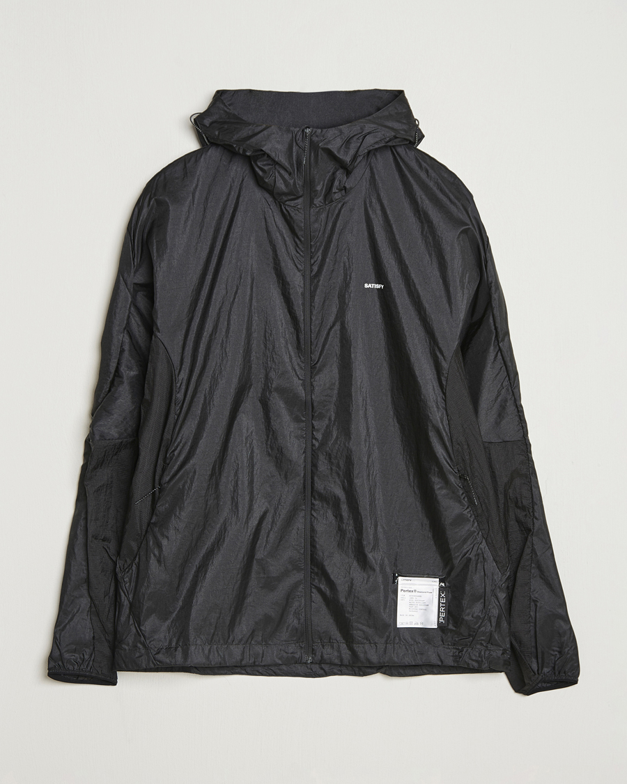 Herr | Jackor | Satisfy | Pertex Diamond Fuse Windbreaker Black