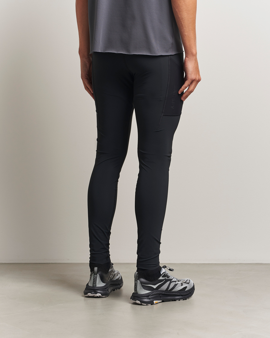 Herr | Byxor | Satisfy | TechSilk Evo Cargo Tights Black