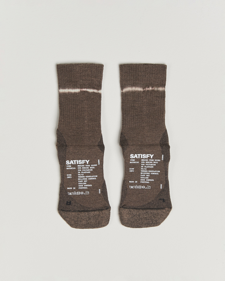 Herr | Underkläder | Satisfy | Tie Dye Merino Tube Socks Falcon