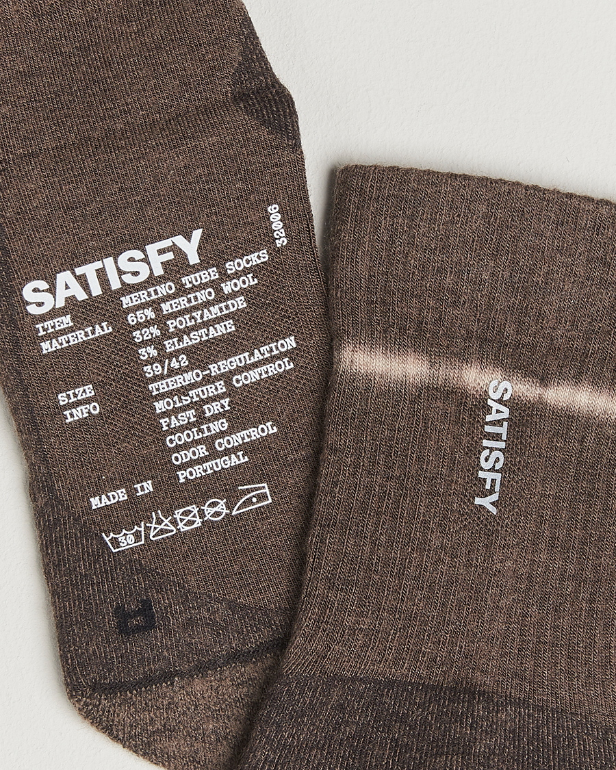 Herr | Underkläder | Satisfy | Tie Dye Merino Tube Socks Falcon