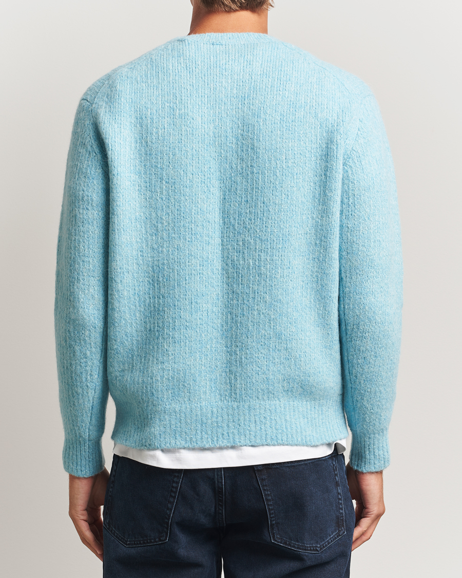 Herr | Tröjor | Sunflower | Yak Sweater Ice Blue