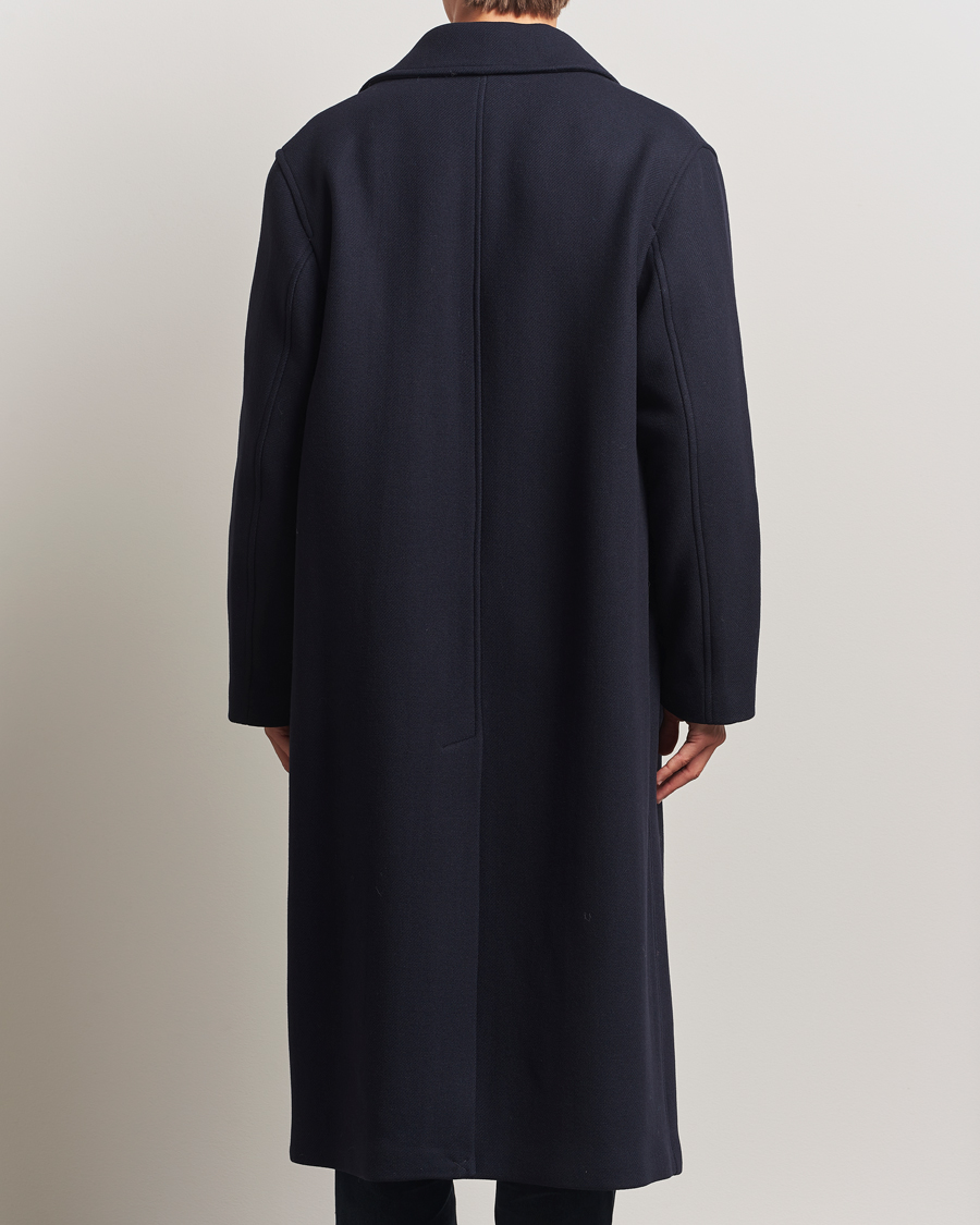 Herr | Jackor | Sunflower | Wool Winter Coat Navy