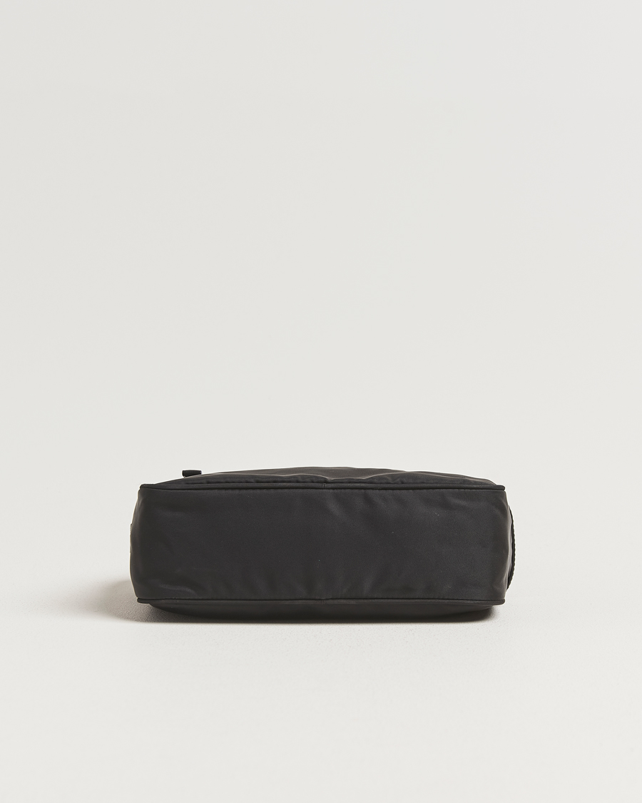 Herr | Pre-Owned & Vintage Bags | Prada Pre-Owned | Tessuto Nylon Leather Shoulder Bag Black