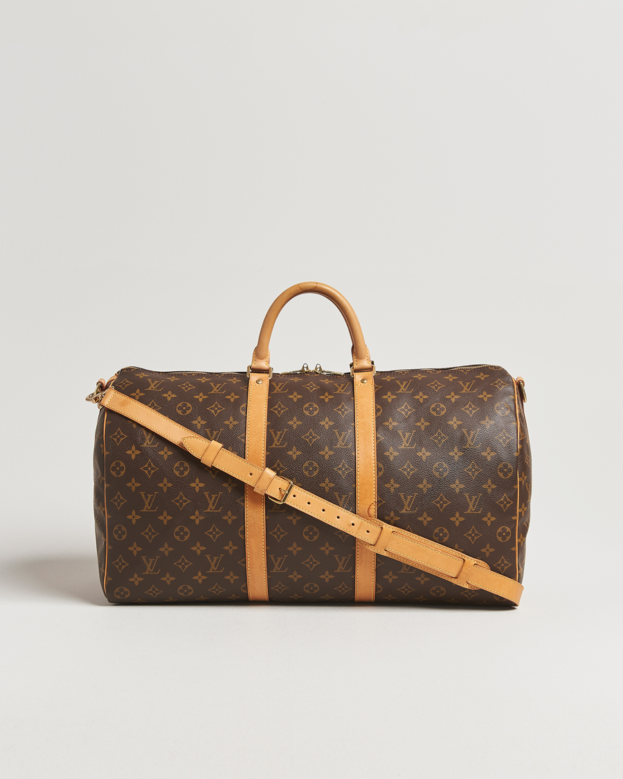 Herr | Pre-Owned & Vintage Bags | Louis Vuitton Pre-Owned | Keepall Bandoulière 50 Monogram