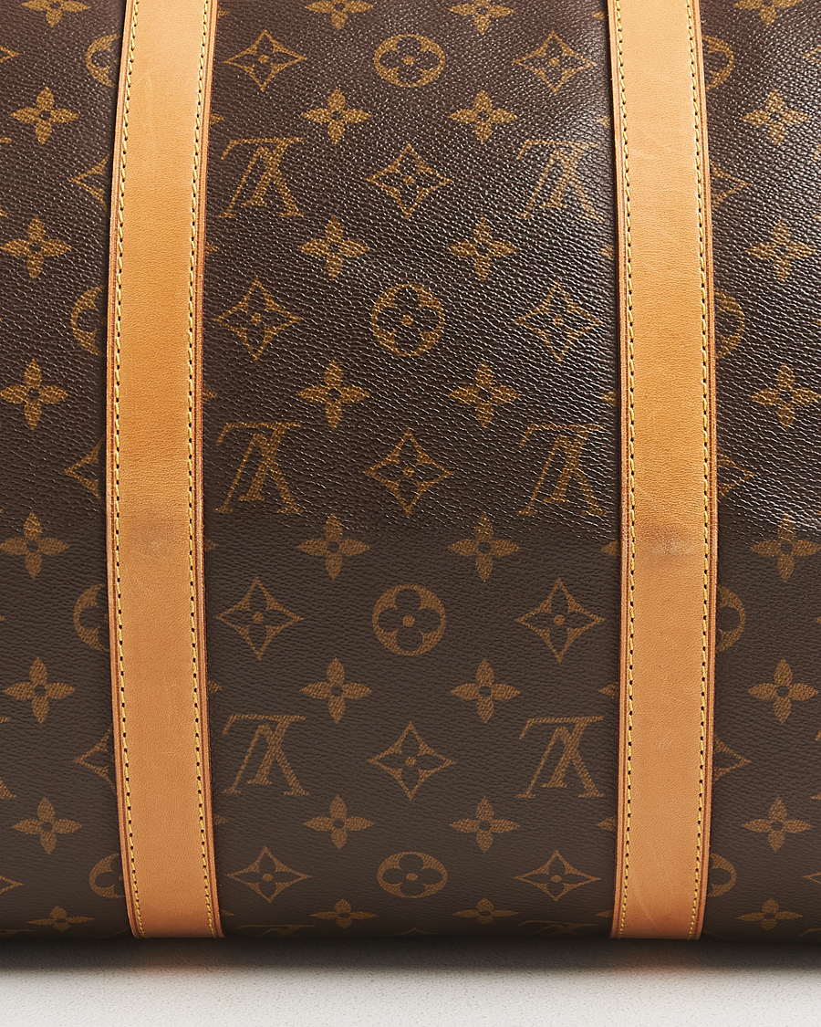 Herr | Pre-Owned & Vintage Bags | Louis Vuitton Pre-Owned | Keepall Bandoulière 50 Monogram