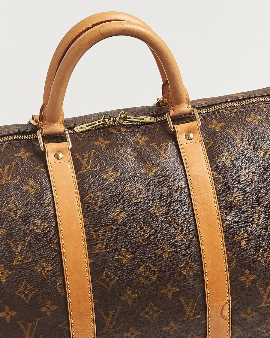 Herr | Pre-Owned & Vintage Bags | Louis Vuitton Pre-Owned | Keepall Bandoulière 50 Monogram