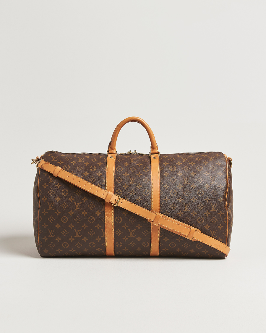 Herr | Pre-Owned & Vintage Bags | Louis Vuitton Pre-Owned | Keepall Bandoulière 55 Monogram