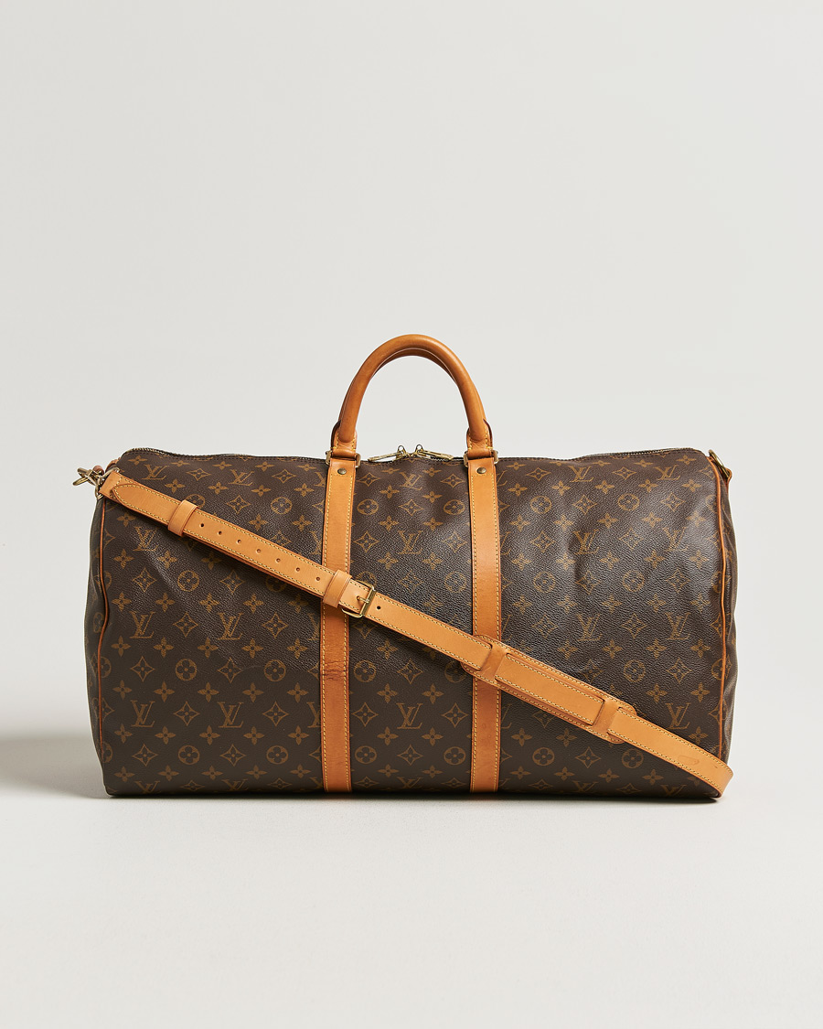 Herr | Pre-Owned & Vintage Bags | Louis Vuitton Pre-Owned | Keepall Bandoulière 55 Monogram