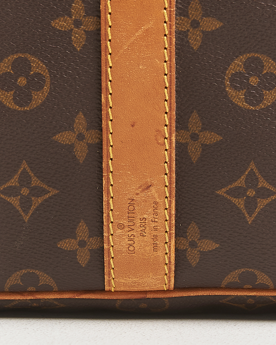 Herr | Pre-Owned & Vintage Bags | Louis Vuitton Pre-Owned | Keepall Bandoulière 55 Monogram