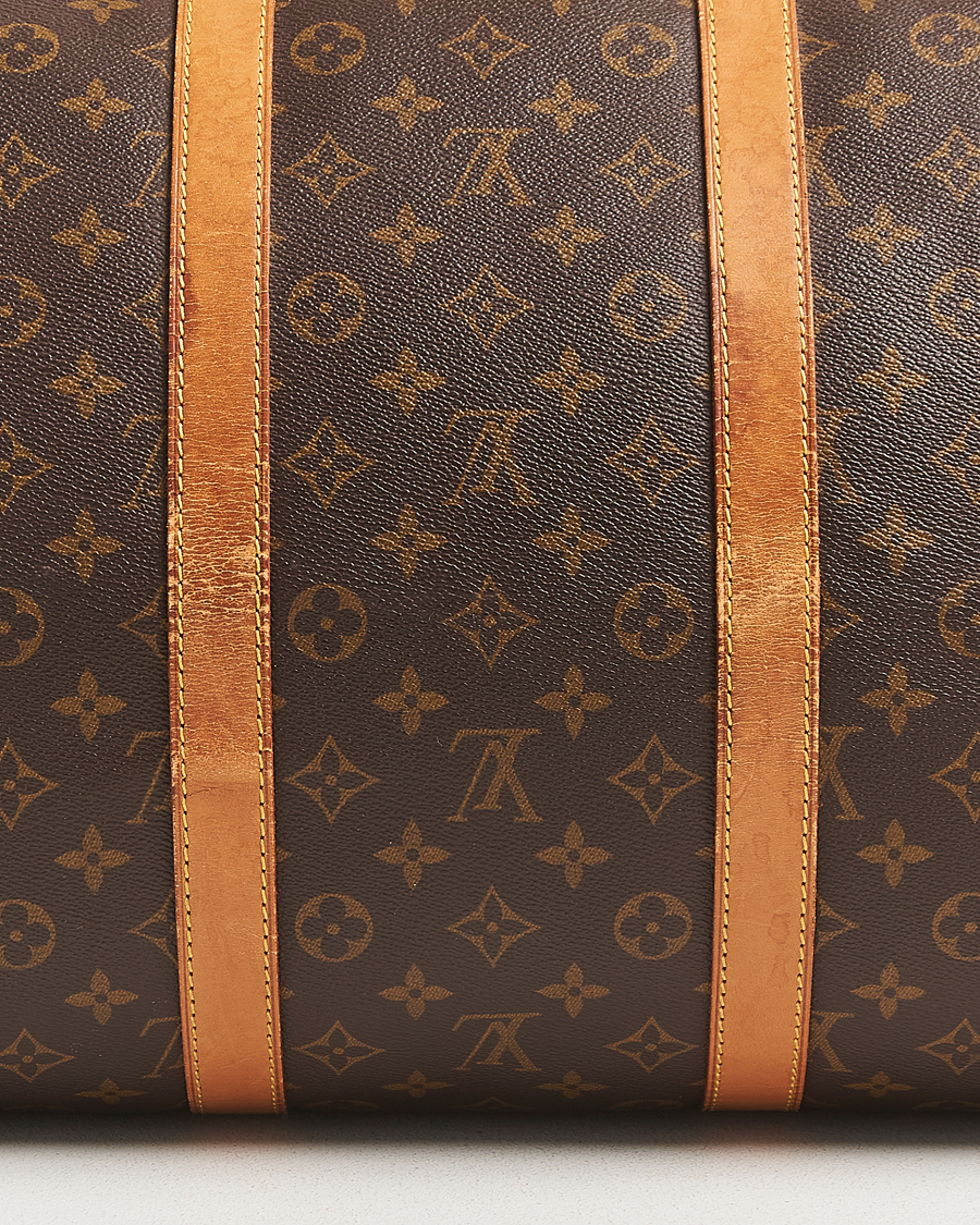 Herr | Pre-Owned & Vintage Bags | Louis Vuitton Pre-Owned | Keepall Bandoulière 55 Monogram