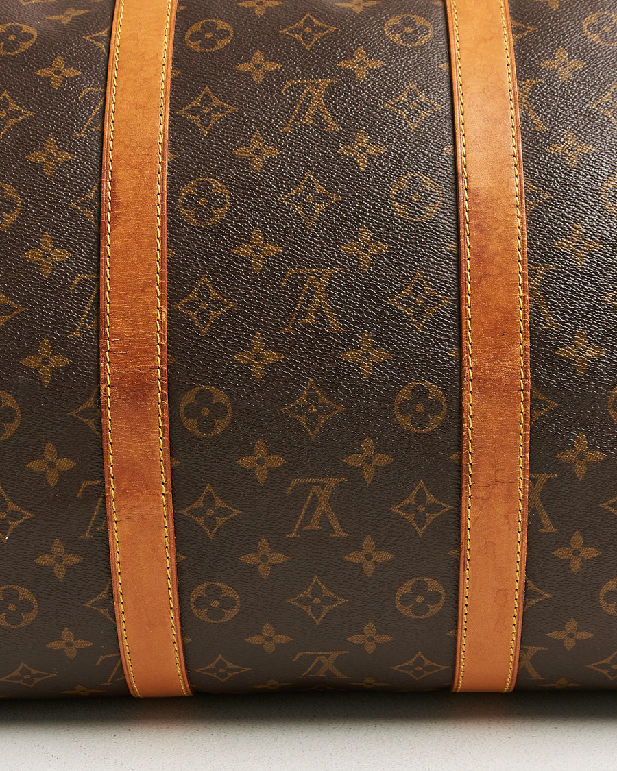 Herr | Pre-Owned & Vintage Bags | Louis Vuitton Pre-Owned | Keepall Bandoulière 55 Monogram