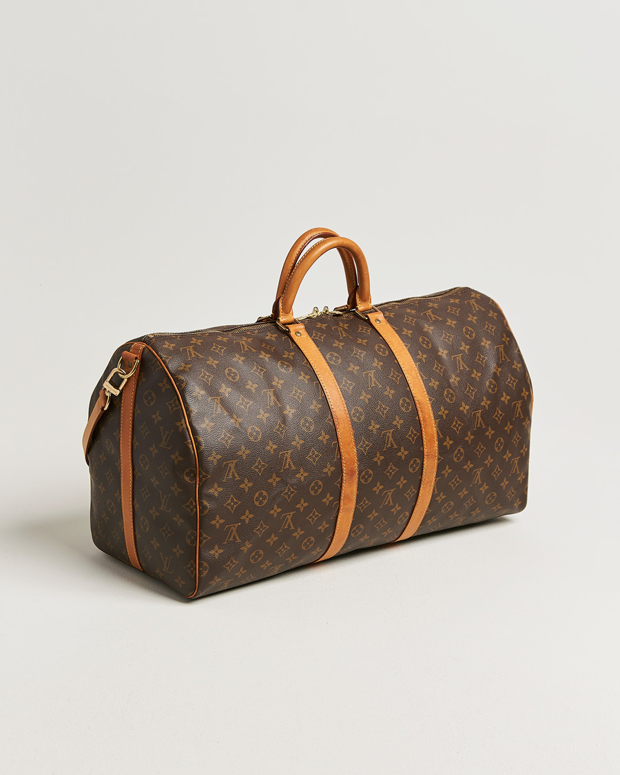 Herr | Pre-Owned & Vintage Bags | Louis Vuitton Pre-Owned | Keepall Bandoulière 55 Monogram