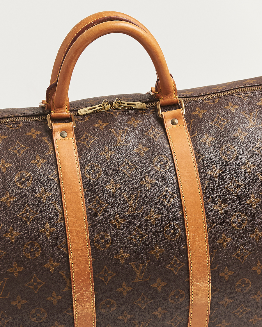 Herr | Pre-Owned & Vintage Bags | Louis Vuitton Pre-Owned | Keepall Bandoulière 55 Monogram