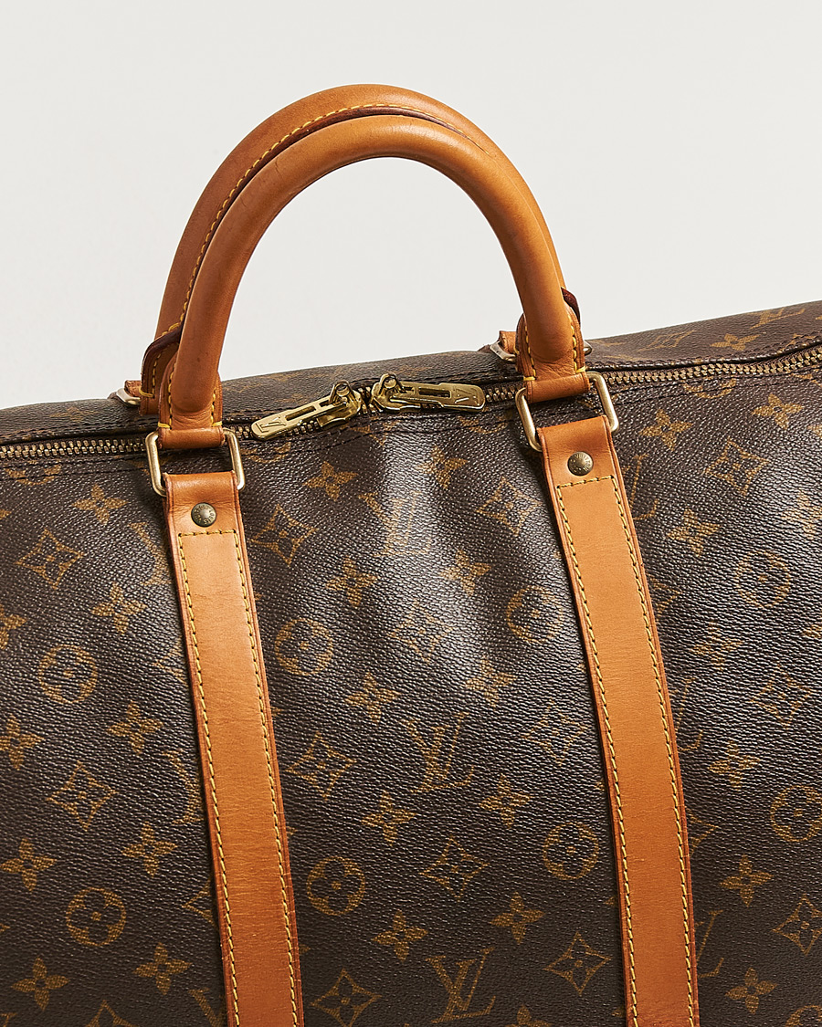 Herr | Pre-Owned & Vintage Bags | Louis Vuitton Pre-Owned | Keepall Bandoulière 55 Monogram