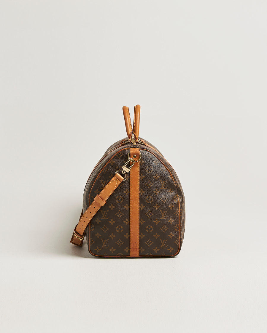 Herr | Pre-Owned & Vintage Bags | Louis Vuitton Pre-Owned | Keepall Bandoulière 55 Monogram