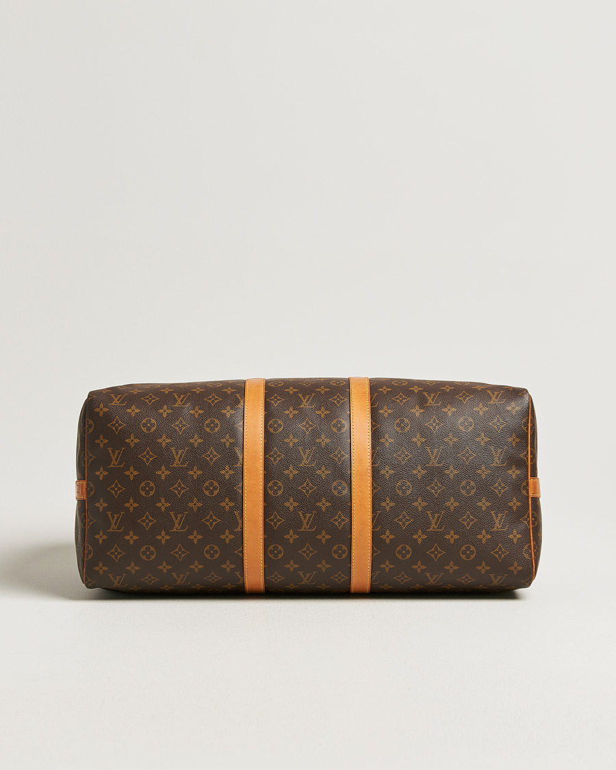 Herr | Pre-Owned & Vintage Bags | Louis Vuitton Pre-Owned | Keepall Bandoulière 55 Monogram