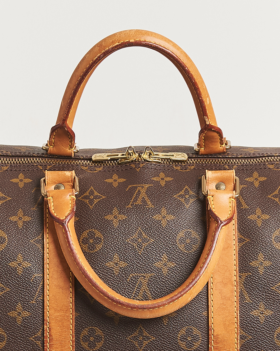 Herr | Pre-Owned & Vintage Bags | Louis Vuitton Pre-Owned | Keepall Bandoulière 55 Monogram