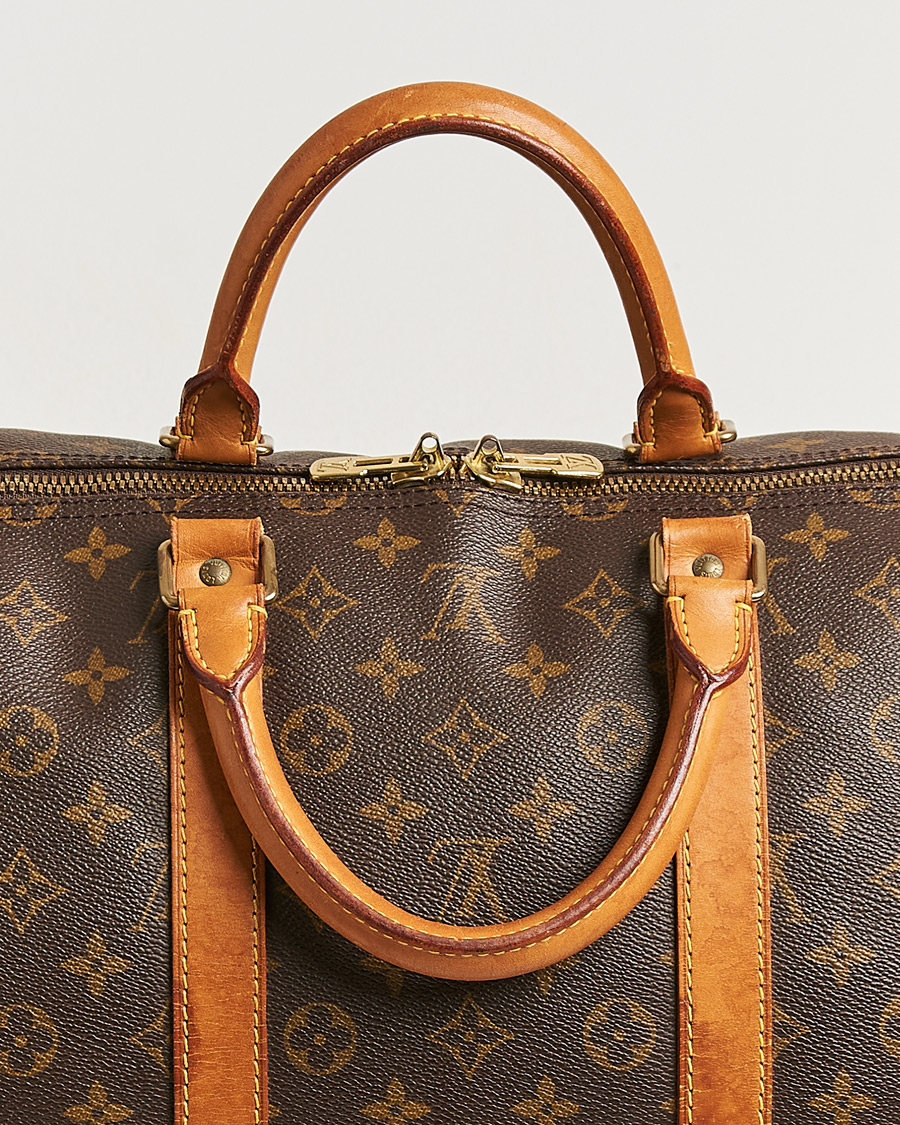 Herr | Pre-Owned & Vintage Bags | Louis Vuitton Pre-Owned | Keepall Bandoulière 55 Monogram