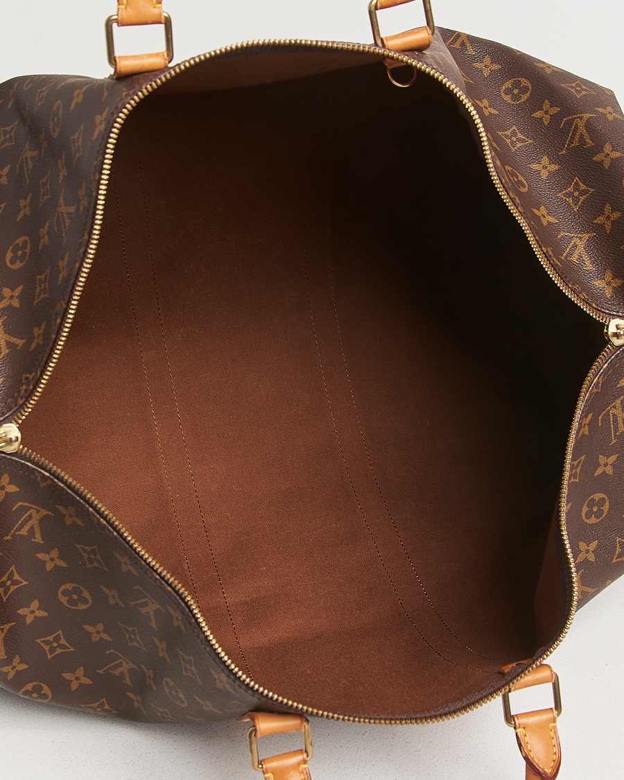 Herr | Pre-Owned & Vintage Bags | Louis Vuitton Pre-Owned | Keepall Bandoulière 55 Monogram