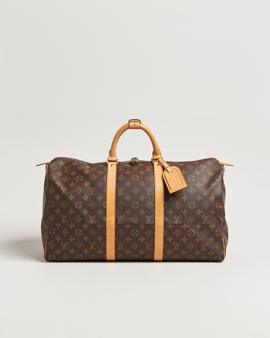 Herr | Pre-Owned & Vintage Bags | Louis Vuitton Pre-Owned | Keepall 50 Monogram