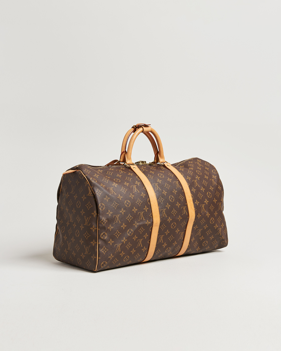 Herr | Pre-Owned & Vintage Bags | Louis Vuitton Pre-Owned | Keepall 50 Monogram