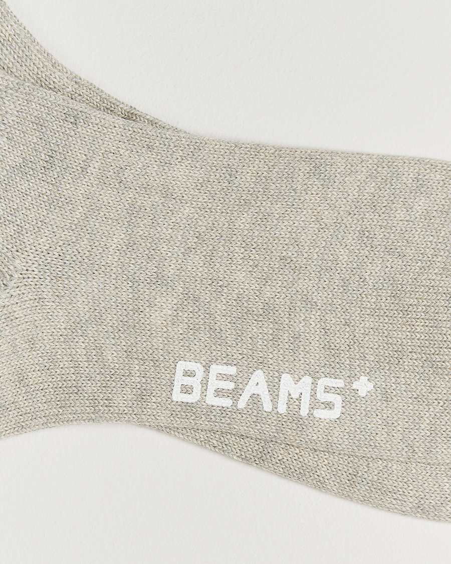 Herr | Underkläder | BEAMS PLUS | Schoolboy Socks Grey/Green