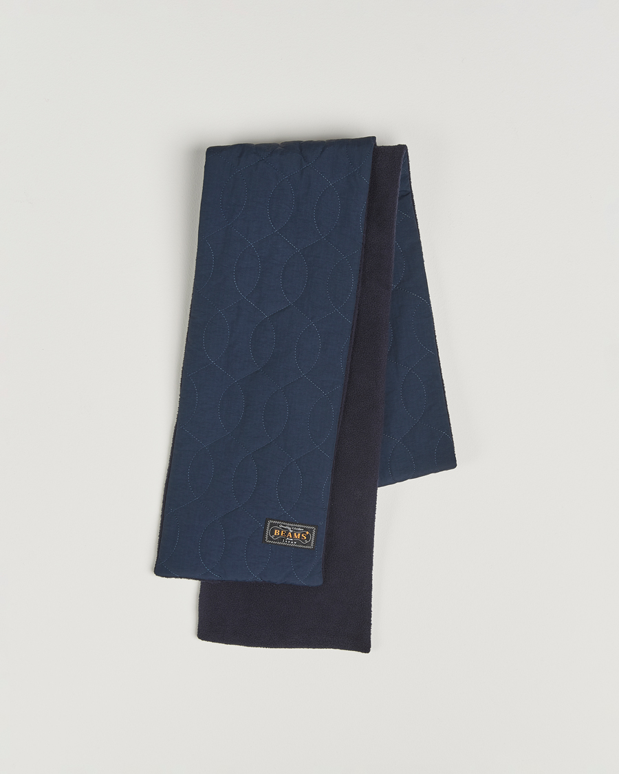 Herr | Halsdukar | BEAMS PLUS | Muffler Boa Scarf Navy