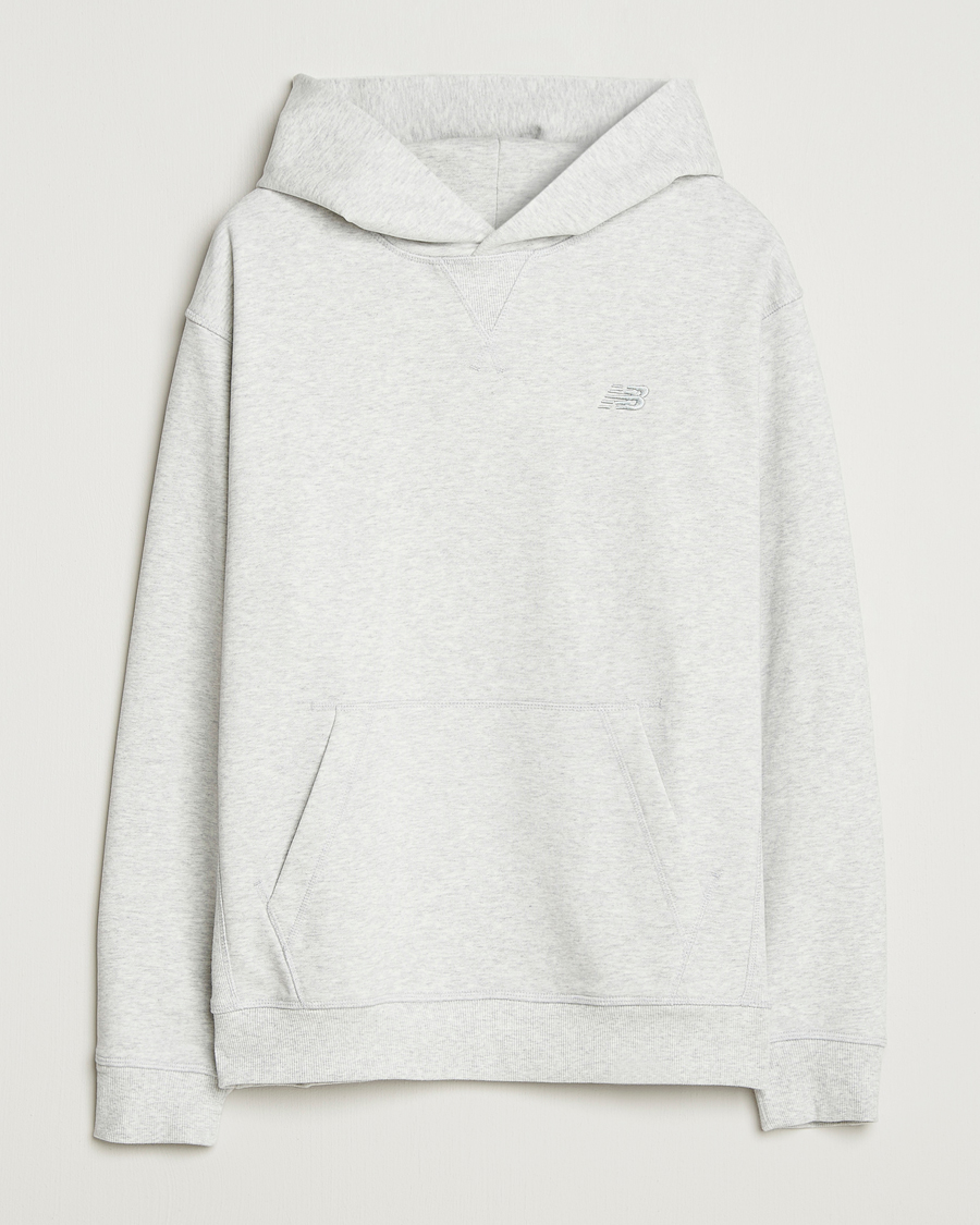 Herr | Tröjor | New Balance Running | Athletics French Terry Hoodie Grey